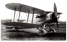 Gloster  Gauntlet SS19B J9125 Prototype Biplane 1935 RPPC Postcard picture
