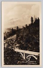 Dunsmuir California, Mount Shasta Scenic View, Vintage RPPC Real Photo Postcard picture