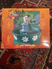 TASMANIAN DEVIL VINTAGE 1987 NEW Lighted Indoor Water Fountain Taz Looney Tunes picture