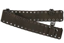 Large German Bundeswehr OD Green Harness Belt Suspender Hooks Webbing Field Gear picture