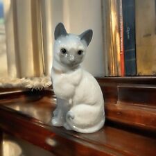 VTG Porcelain Siamese Cat Mid Century Night Light Table Lamp Andre Richard Japan picture