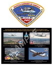 FLOWN 747 SPACE SHUTTLE CARRIER AIRCRAFT COMMEMORATIVE PATCH - SCA - NASA picture
