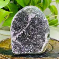220g Natural Amethyst Geode Mineral Specimen Crystal Quartz Energy Decoration picture