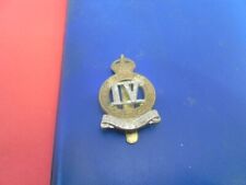Cap badge: 4th Queen's Own Hussars, KC, BiM picture