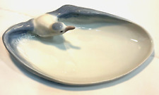 Antique Seagull Tray 1900's G. Heubach Thuringia Germany porcelain Sea Gull Rare picture