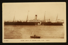 1912 S.S. Ionic Shaw Savill & Albion Co's S 4839 Postcard RPPC Ocean Liner picture