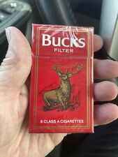Bucks Filter Cigarette empty Complimentary packet box vintage picture