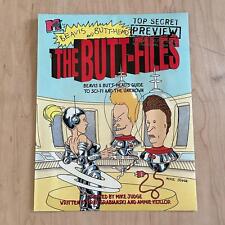 MTV Books BEAVIS & BUTTHEAD The Butt-Files Comic Top Secret Preview Copy Promo picture