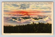 Great Smokey Mountains TN-Tennessee, Sunrise, Vintage Postcard picture