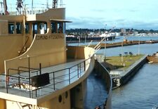 Edmund Fitzgerald in the Soo Locks in 1961 - Color 8x10 Print #1 (Close Up) picture