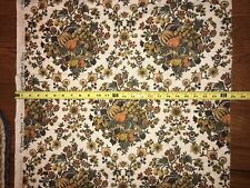 VTG. 1960s Sewing Fabric WAVERLY Upholstery 