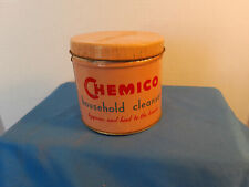 Vintage Chemico Household Cleanser Tin BRITISH GOOD HOUSEKEEPING Advertising (21 picture