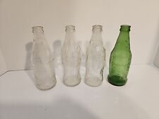 Vintage 10oz Glass Soda Bottles Lot Coca-Cola, Sprite And Fanta picture