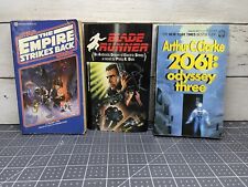 Vgt Del Rey 1980 Star Wars Empire, 1982 Blade Runner, 1989 2061 Paperback Novels picture