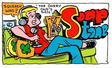 Squeaky QSL CB Radio Card #1244 Soapstone The Onery One's Son Playboy Magazine picture