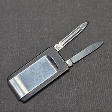 Imperial Stainless Steel USA Multi-functional Money Clip Pocket Knife Nail File picture