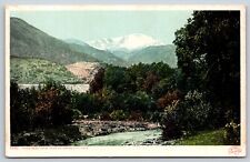 Vintage Postcard Pikes Peak From Near Colorado City Colorado H4 picture