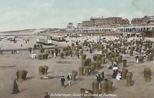 1907 Scheveningen, Gezicht Op Strand En Kurhaus, Netherlands, a913 picture