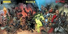 ROOK EXODUS #1 GEIGER #1 REDCOAT #1 CONNECTING VARIANT COVER SET NM GEOFF JOHNS picture