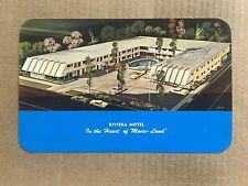 Postcard Hollywood CA California Riviera Motel Sunset Blvd Vintage Roadside PC picture