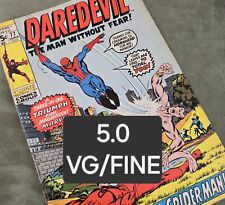 #77 DAREDEVIL  Verses Sub-Mariner + Spider-Man Marvel Comics 1971 Gene Colan Art picture