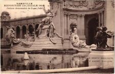 CPA Colonial EXPO MARSEILLE Monumental Fountain (1272409) picture