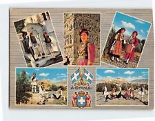 Postcard Greek Costumes, Athens, Greece picture