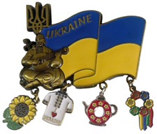 Ukrainian souvenir magnet picture