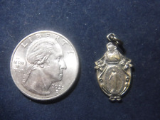 Two Way Medal Vintage Scapular Medal, Miraculous Medal picture