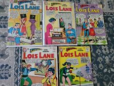 Lois Lane Superman Silver Age Comic Lot (5) picture