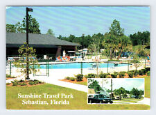 Sunshine Travel Park Sebastian Florida Vintage 4x6 Postcard OLP3 picture