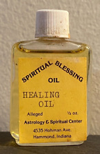 Vintage Spiritual Blessing Healing Oil Alleged /  1/2 Oz=  / Hammond Indiana picture