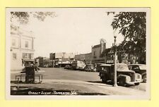 Main Street Scene 2 Toppenish Washington 1940's Postcard RPPC by Ellis picture