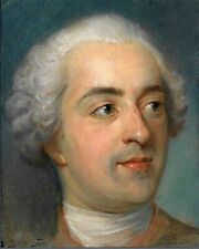 Oil painting Preparation-for-a-Portrait-of-Louis-XV-1710-1774-Maurice-Quentin-de picture