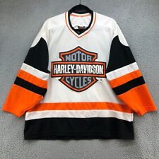 Harley Davidson Hockey Jersey Mens Large Official Licensed Activewear picture