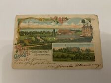 c.1900 Gruss vom Schützenhof Eckernförde Germany Postcard picture