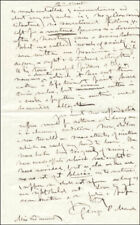 GEORGE PERKINS MARSH - AUTOGRAPH LETTER SIGNED 09/27/1878 picture