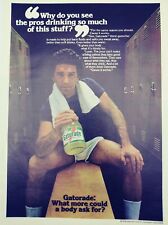 1978 Gatorade Print Ad Stokely Van Camp Locker Room Retro Sports advertising picture