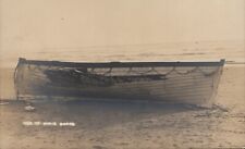 One of Mimi's Lifeboats Manzanita Nehalem Beach Oregon RPPC Postcard CYKO 1913 picture