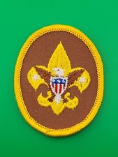 Tenderfoot Scout Rank Uniform Patch Plastic Gauze Back BSA Boy Scouts NEW picture