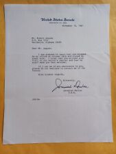 Jeremiah Denton (d 2014) Signed 1981 Letter-Alabama Senator, Congress, Vietnam-A picture
