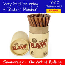 1x Full Box RAW Wooden Poker Small + GIFT 10x RAW KS Papers picture