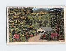 Postcard The Old Covered Bridge, White Mountains, New Hampshire picture