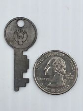Vintage Antique Eagle Lock & Screw Co. Small Flat Skeleton Key for Padlock ? picture