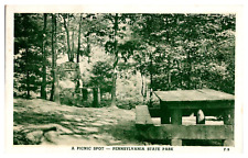 Postcard Picnic Spot, Pennsylvania State Park Lewis & Strong, Reynoldsville picture