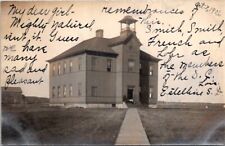 Vintage RPPC Postcard Public School Built in 1902 Estelline South Dakota SD 3279 picture