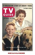 MAGNET TV GUIDE COVER 1962 SHIRLEY BOOTH HAZEL 3.5 X 5.5 