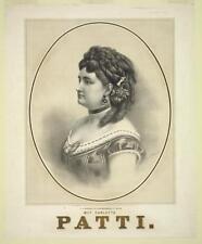 Photo:Mlle. Carlotta Patti,1840-1889,operatic soprano,opera singer picture