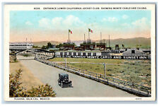 Tijuana Mexico Postcard Lower California Jockey Club Monte Carlo Casino c1920's picture