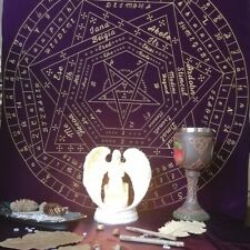 60x60cm sigillum dei aemeth Tablecloth Metatrone Cub Crystal altar cloth 1 pc picture